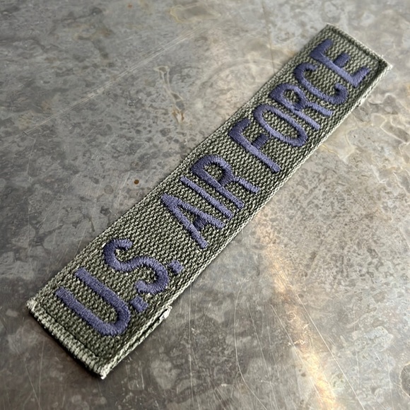 U.S. AIR FORCE embroidered tape patch - Vintage - Picture 3 of 10